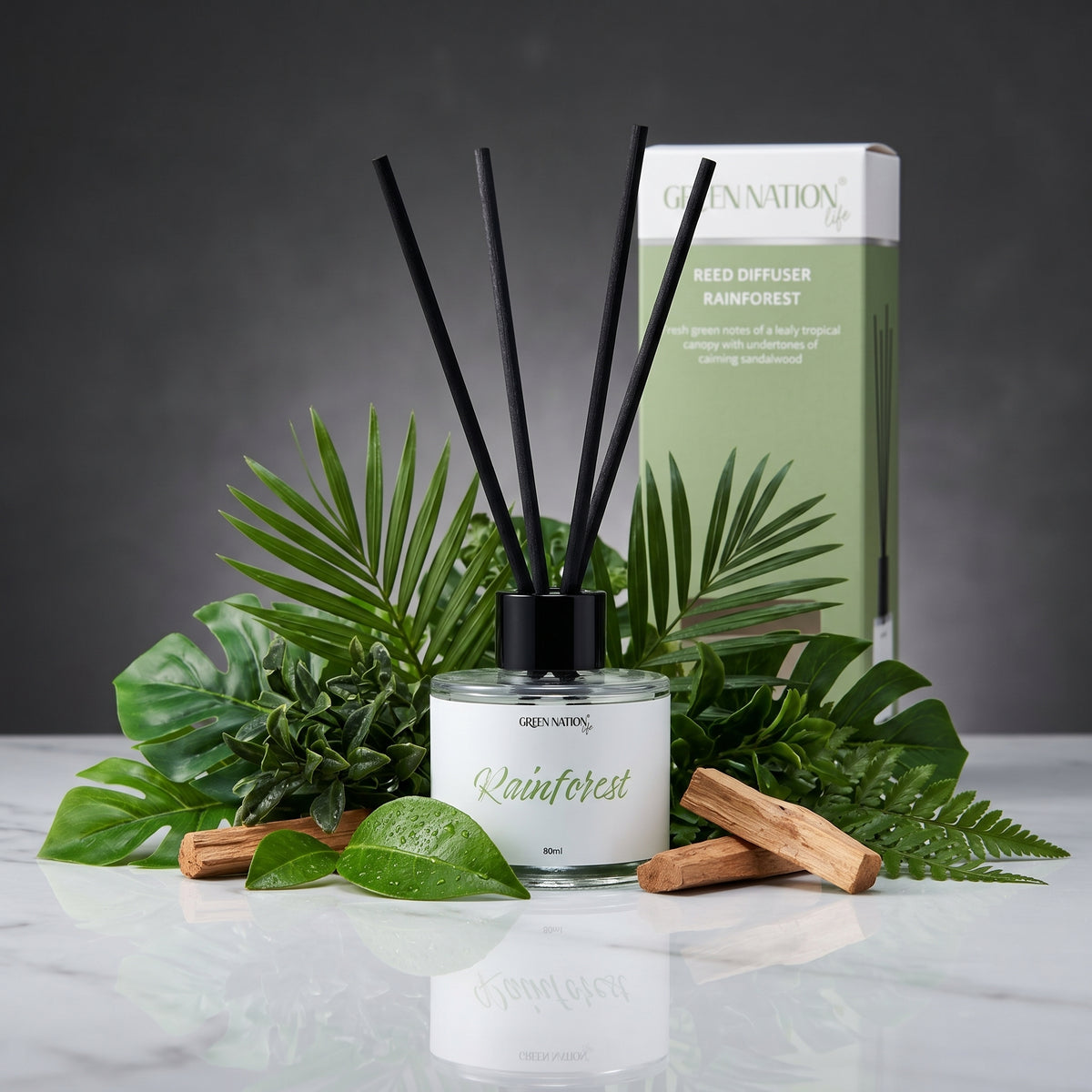 Luxurious Scented Diffuser 80mL - Rainforest