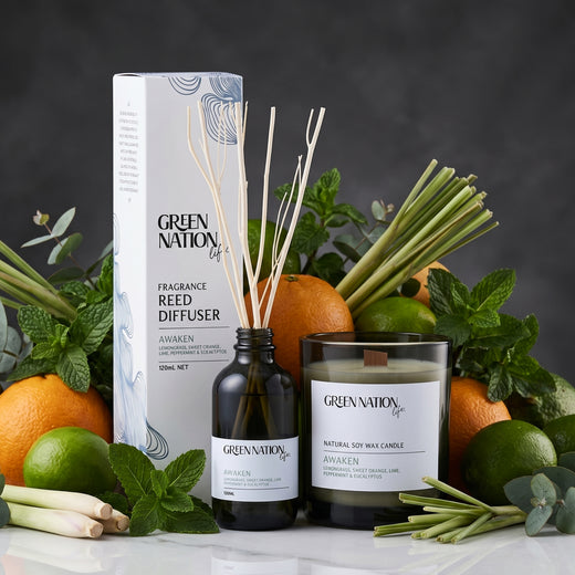 Candle & Diffuser Duo - Awaken - Green Nation Life