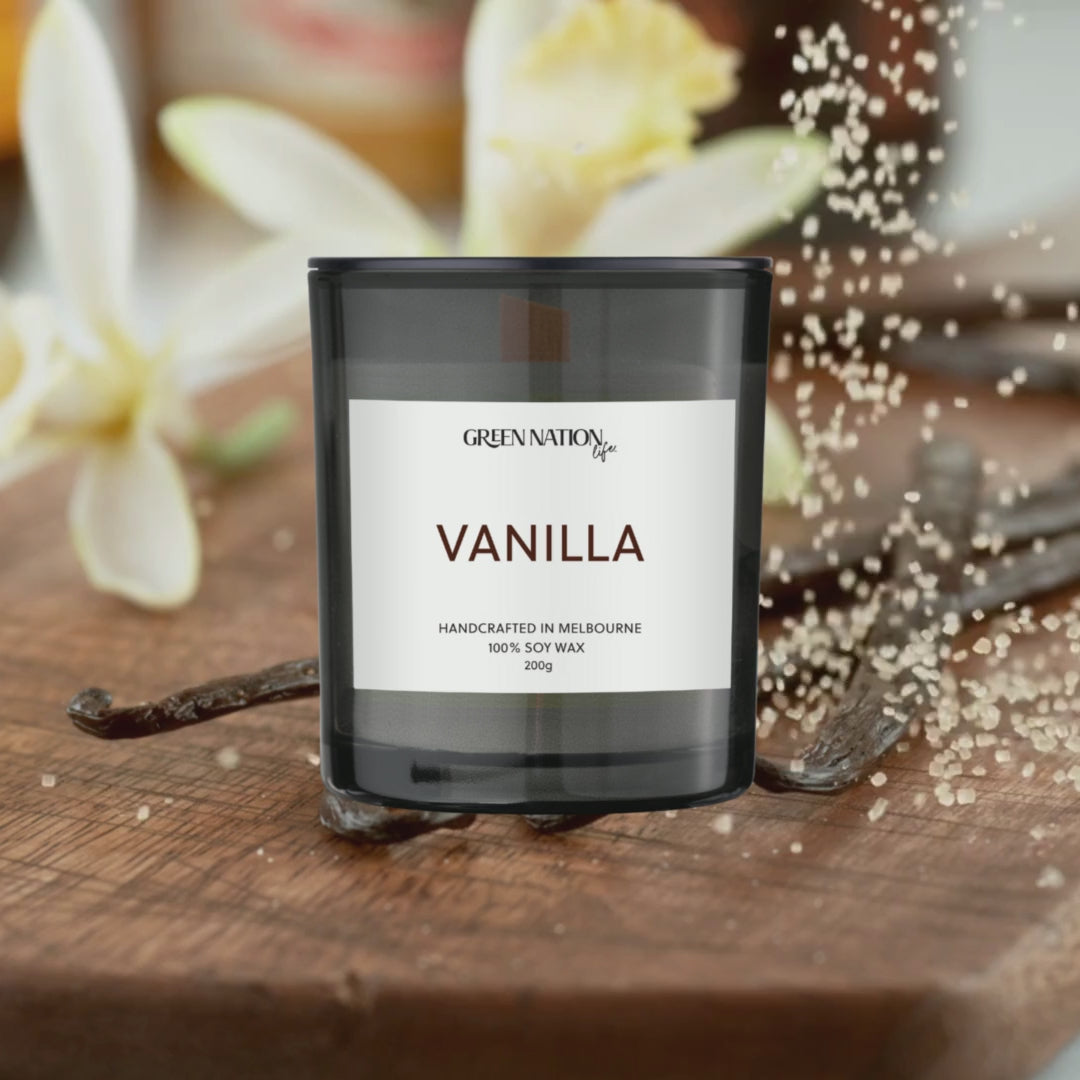 Soy Wax Candle 200gm - Vanilla