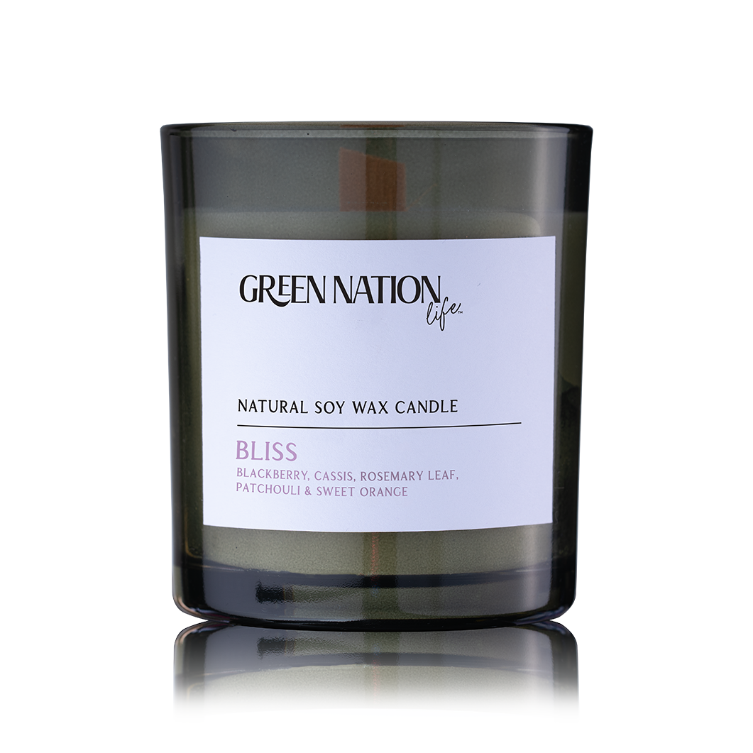 Luxurious Scented Soy Wax Candle 300gm - Bliss (Content)
