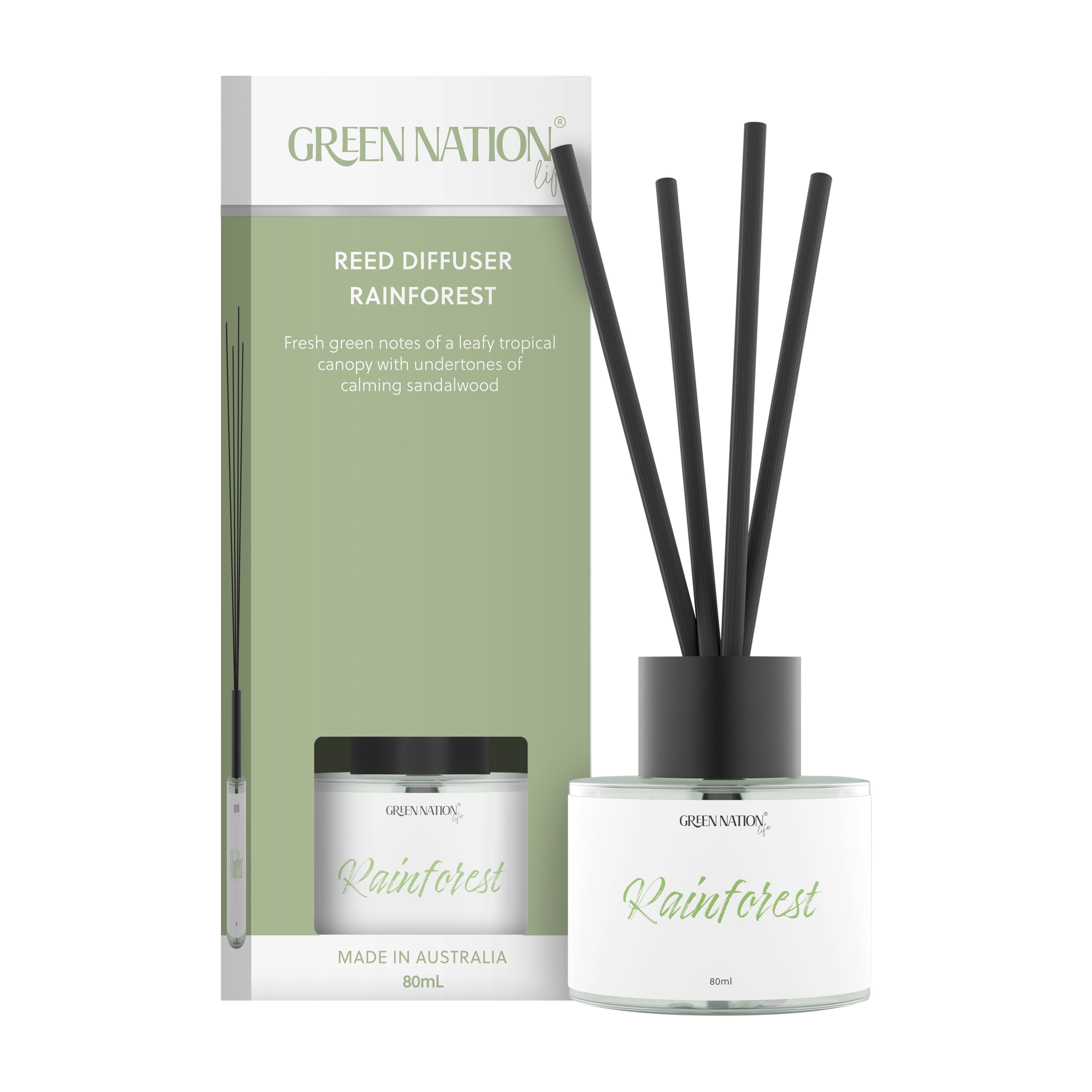 Luxurious Scented Diffuser 80mL - Rainforest