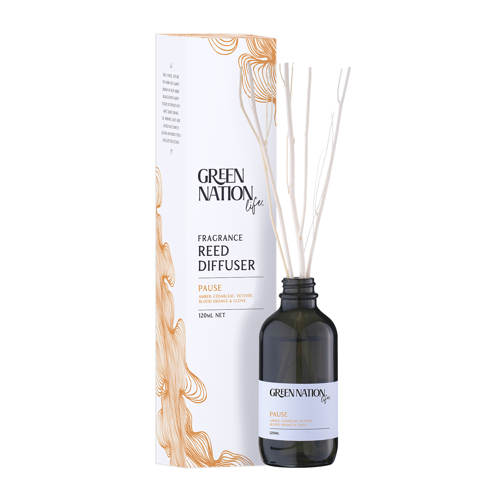 Luxurious Scented Diffuser 120mL - Pause