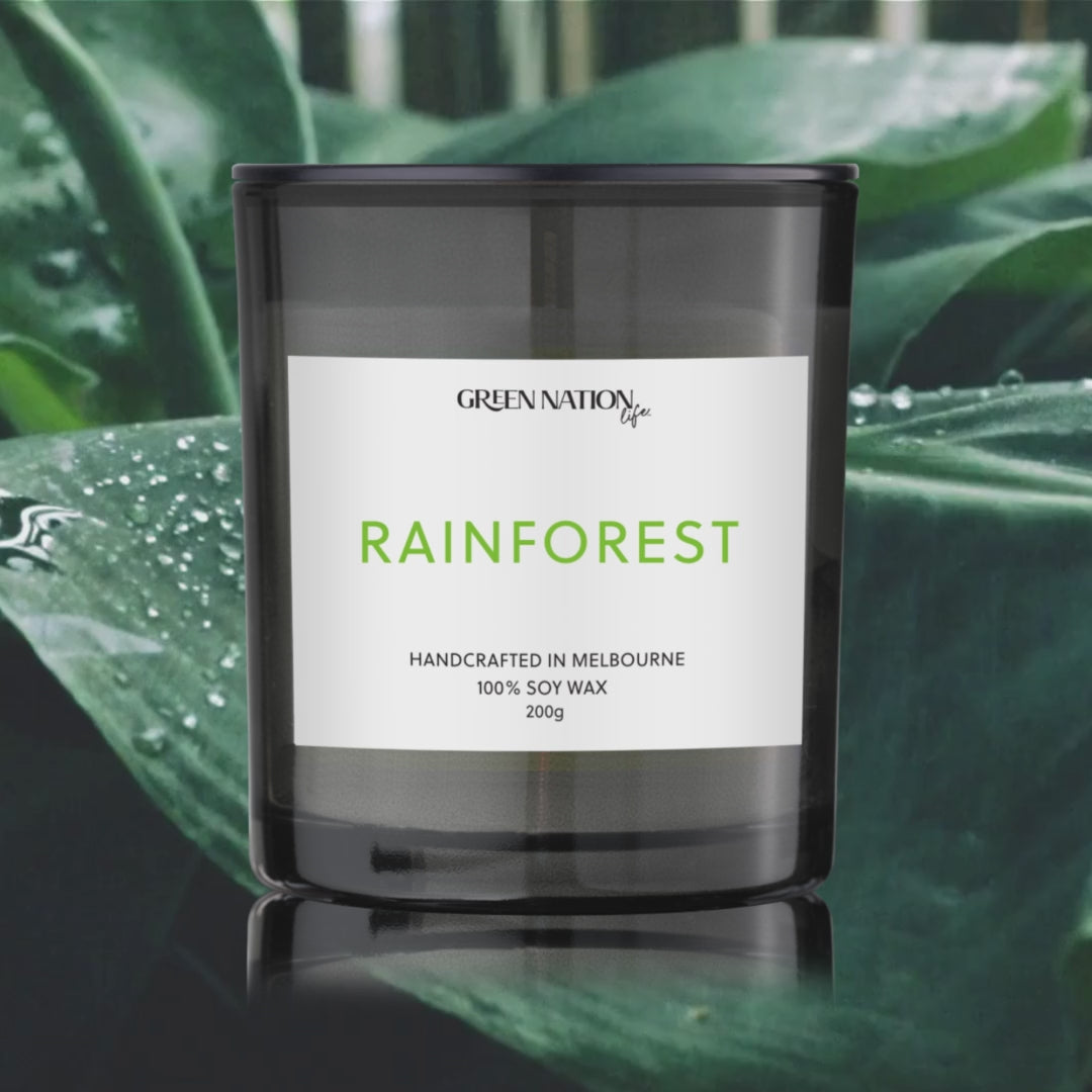 Soy Wax Candle 200gm - Rainforest