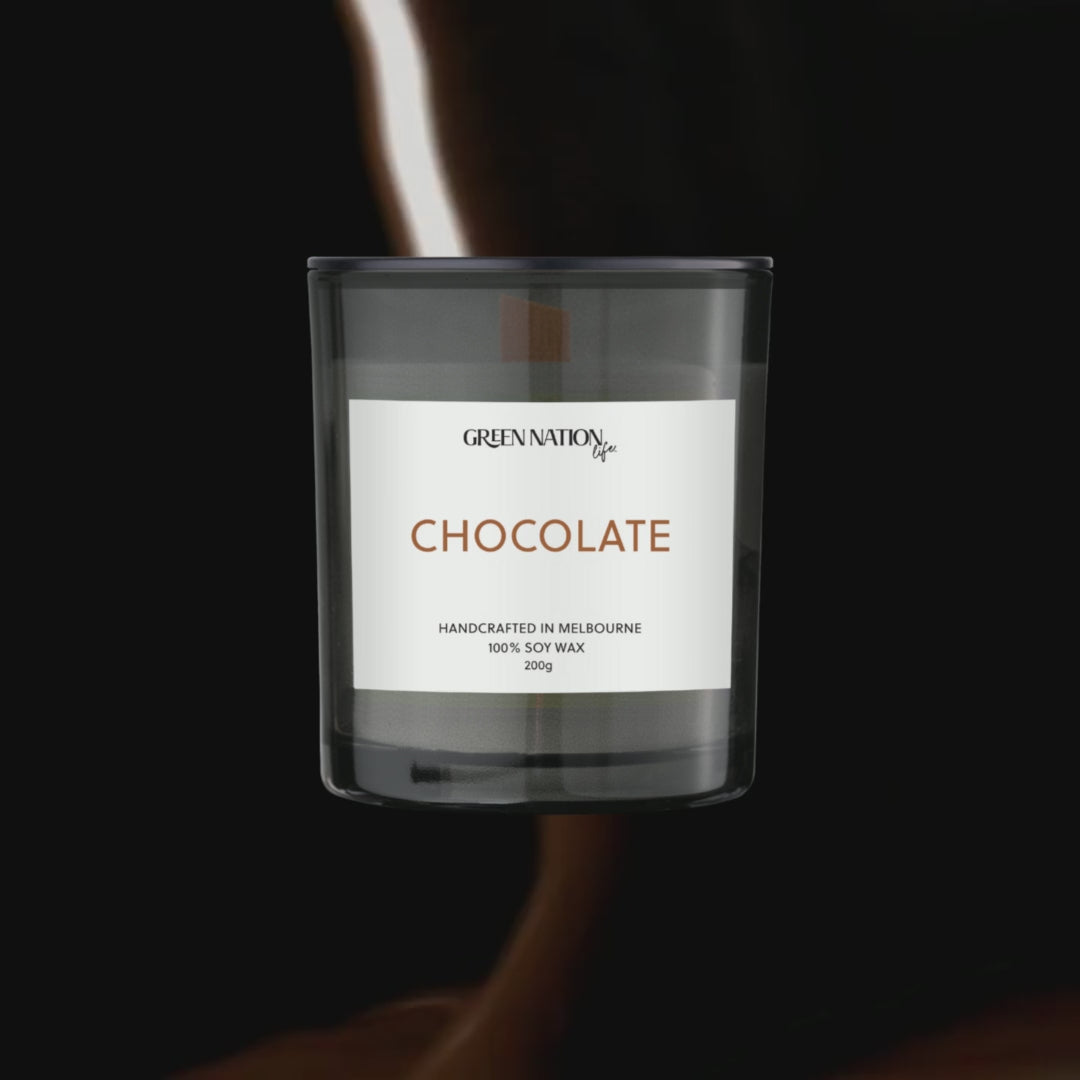 Soy Wax Candle 200gm - Chocolate